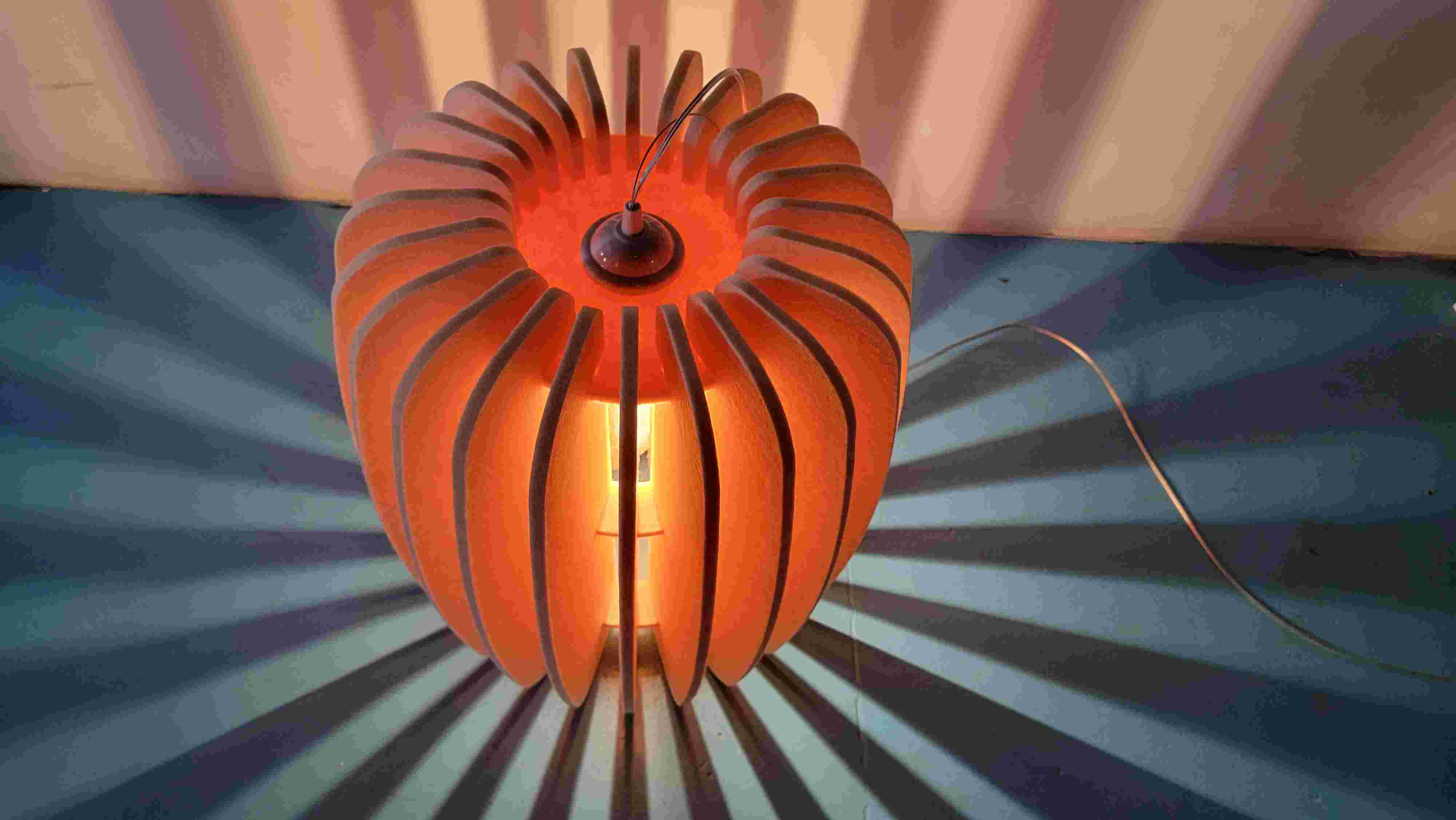 Modern decorative light Pumpkin Light acoustic fixture LL0412SAC-D19H23