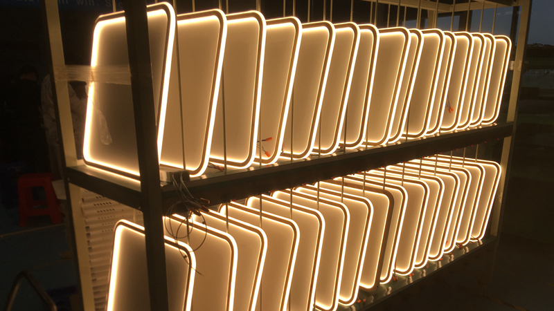 New Shine Lighting wood finish ultra slim ceiling lights.jpg